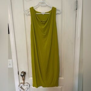 Max Mara Elegant Green Sleeveless Dress